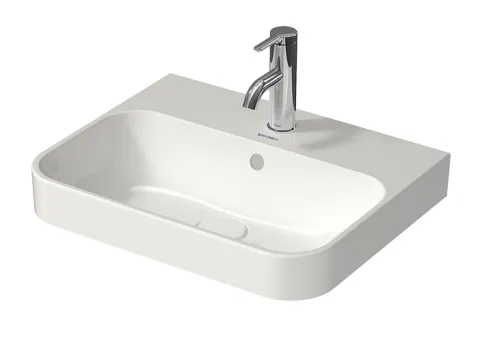 Duravit Aufsatzbecken Happy D plus in Weiß freigestellt